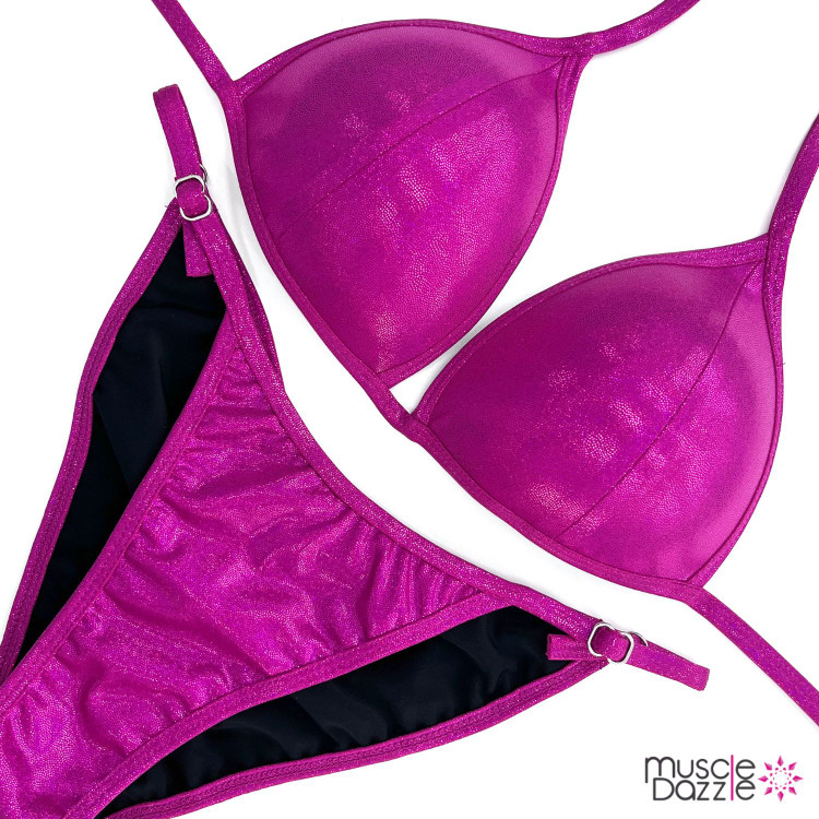 Fuchsia NPC Fit Model Competition Suit