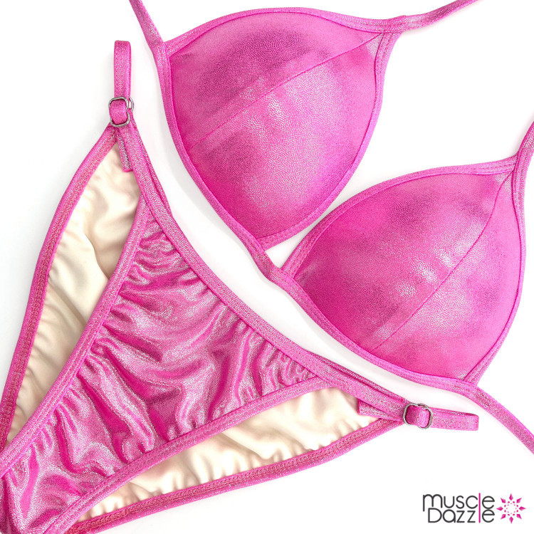 Barbie Pink NPC Fit Model Competition Suit