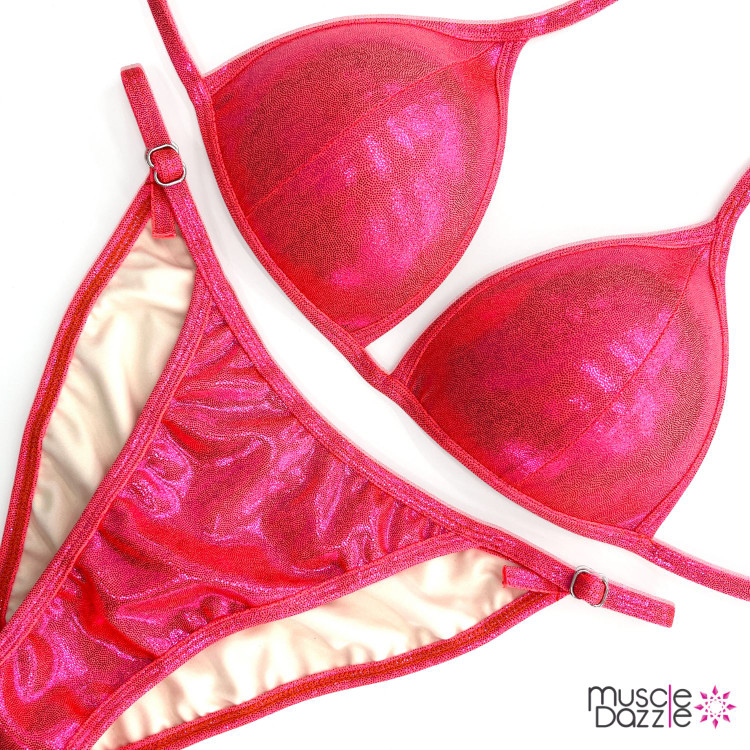 Coral NPC Fit Model Competition Suit