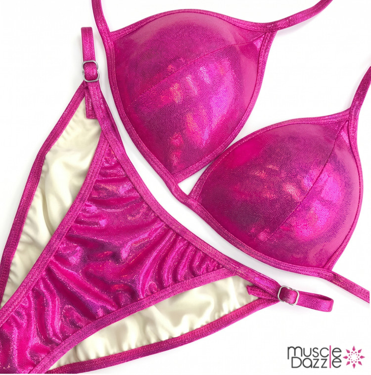 Fuchsia NPC Fit Model Competition Suit (FM017)