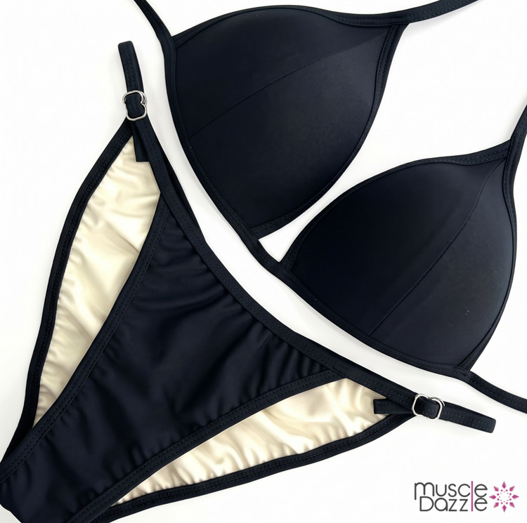 Black NPC Fit Model Competition Suit (FM068)