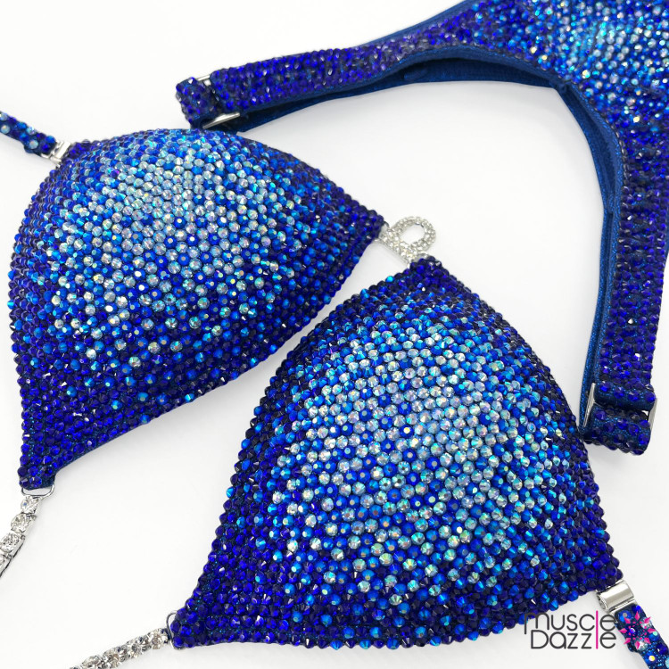 Blue Diamond Figure Suit