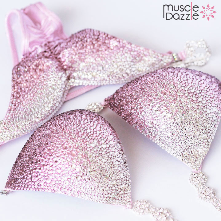 Pink Crystal Competition Bikini