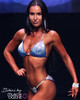 Blue Ombre Crystal Competition Bikini