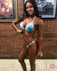 Blue Ombre Figure Competition Suit