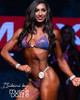 Purple Blue Fitness Competition Bikini