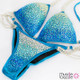 Blue Crystal Competition Bikini