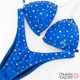 Affordable royal blue figure competition suit