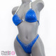 Affordable royal blue figure competition suit