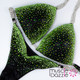 Green and Black Competition Bikini