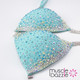 Baby blue competition bikini