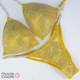 Golden Yellow Competition Bikini 