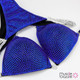 Black and Blue Competition Bikini