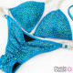 Aqua Blue Crystal Competition Bikini