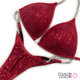 Red Sequins Competition Bikini