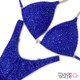 Sapphire Blue Figure Suit