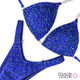 Royal Blue Figure Competition Suit