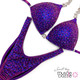 Deep Violet Figure Competition Suit