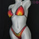 Sunset figure posing suit