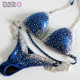 Blue Crystal Competition Bikini