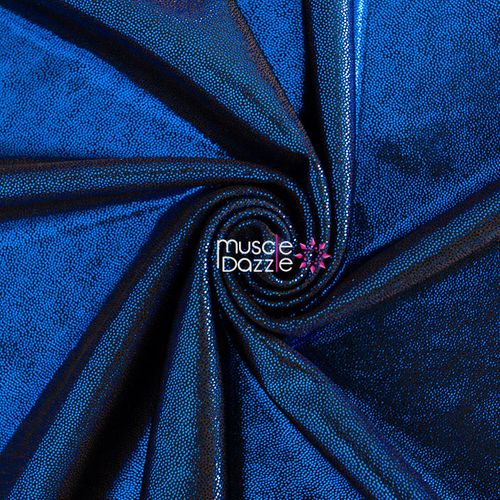 Dark blue competition bikini spandex fabric