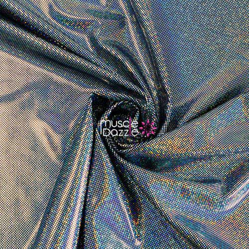 Silver competition bikini spandex fabric