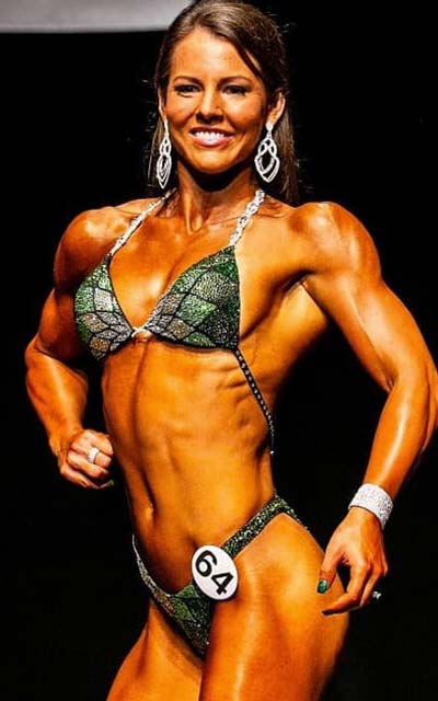 NPC IFBB Competition Bikini / Fire Crystal Ombre Figure Competition Suit/  Bodybuilding Bikini / Ready to Ship / Practice Posing Suit - Etsy