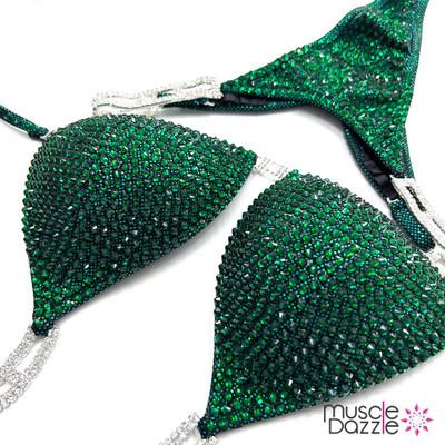 Emerald Green Competition Bikini