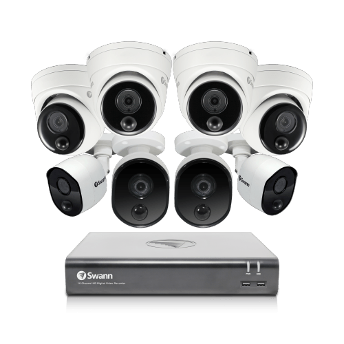 8 Camera 16 Channel 1080p Full HD DVR Security System - SODVK-1645804B4D