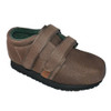 Pedors Classic MAX Stretch Shoes For Swollen Feet BROWN (MX605) - Profile View