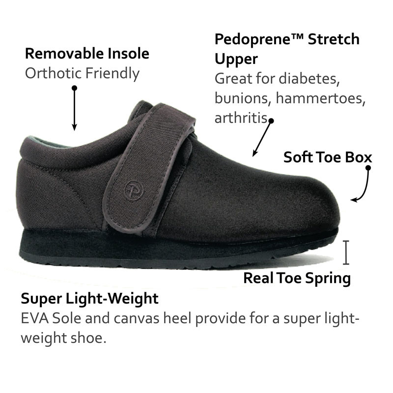 Shoes For Swollen Feet / Edema Feet / Lymphedema - Pedors Classics