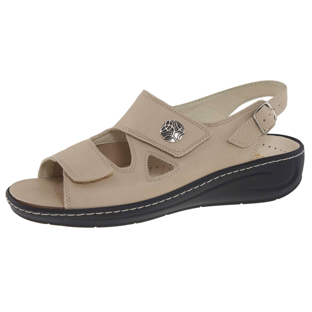 Fidelio Hallux Vienna2 Bunion Sandals Beige On Pedors Com