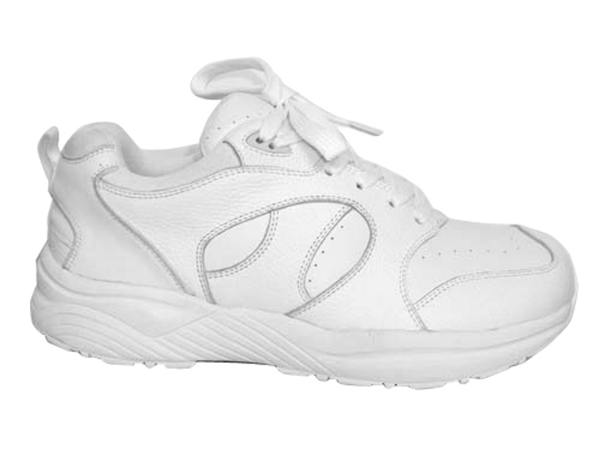 white orthopedic shoes