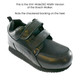 Walking Shoes For Swollen Feet Hammertoes and Orthotics - Pedors Stretch Walker - Touch Closures Features 