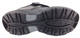 Black Lace-Up Comfortable Orthotic Shoes For Women - Genext - Sole View