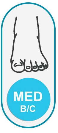 Pedors Medium Width Icon