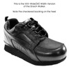 Walking Shoes For Swollen Feet Hammertoes and Orthotics - Pedors Stretch Walker - Lace Up Features