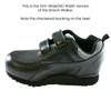 Walking Shoes For Swollen Feet Hammertoes and Orthotics - Pedors Stretch Walker - Touch Closure Instep