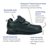 Walking Shoes For Swollen Feet Hammertoes and Orthotics - Pedors Stretch Walker - Features and Benefits