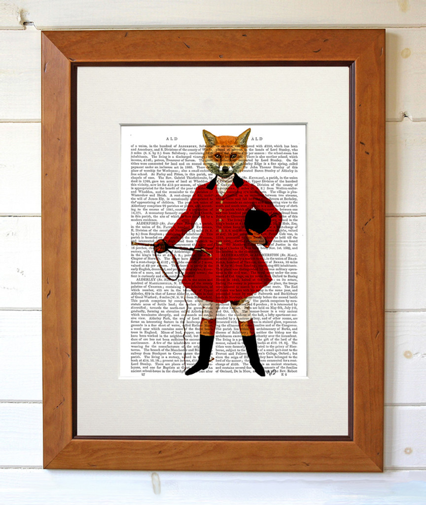 Fox Hunter 2 in a Honey Frame