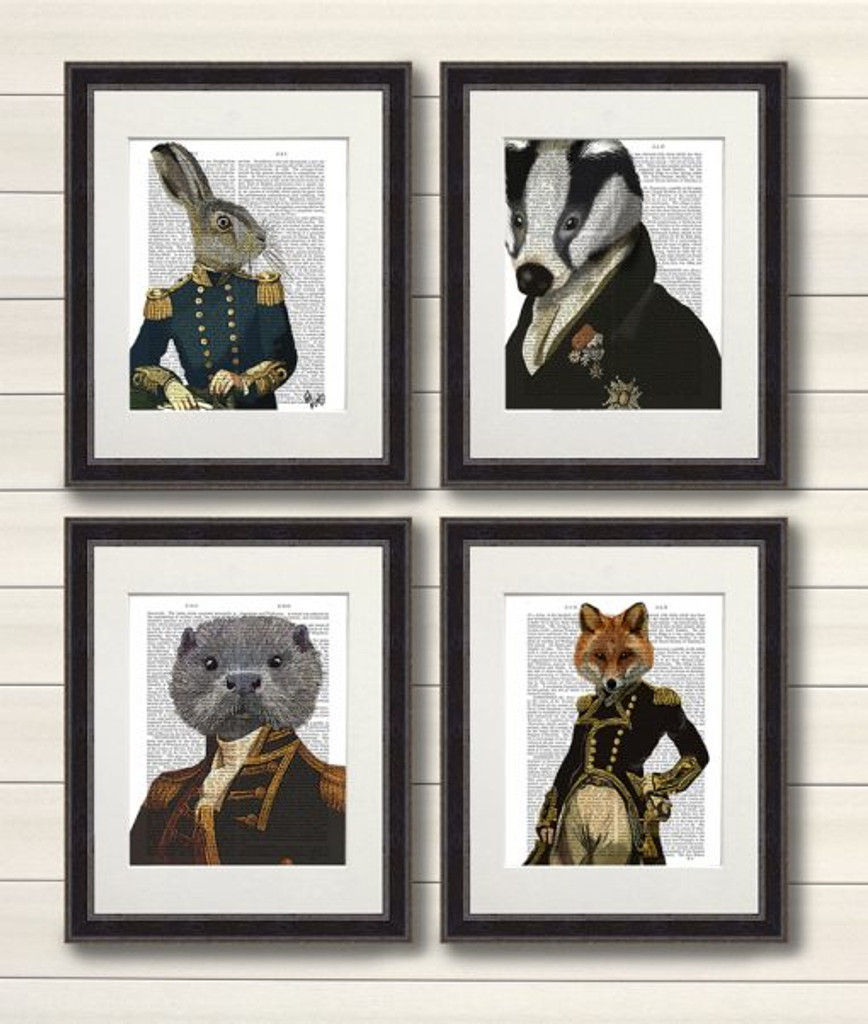 Military Collection Framed in Black