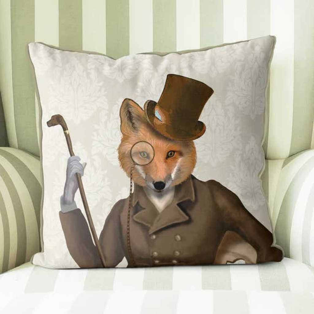 Bounder Fox Pillow Cover