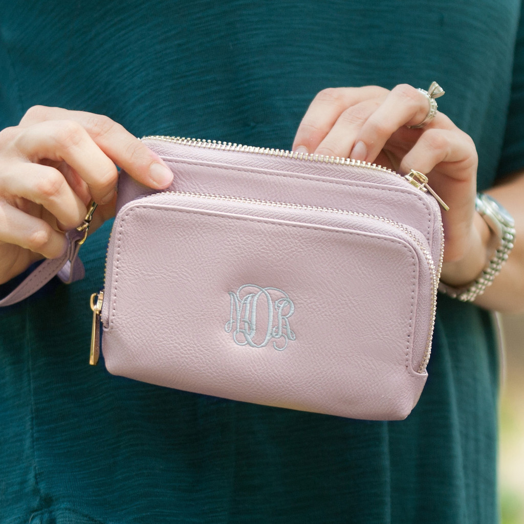 Sloane Blush Wristlet 