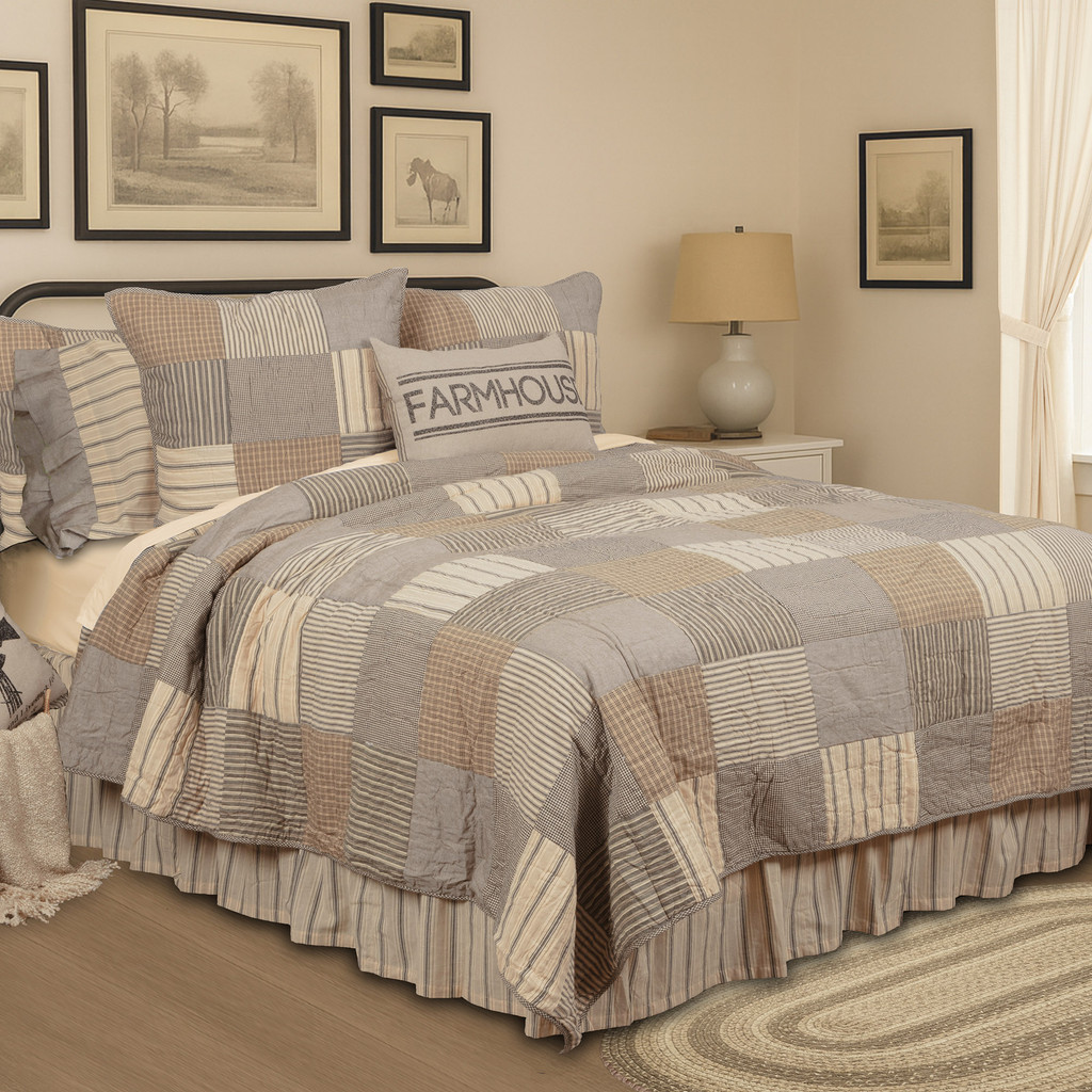 Sawyer Mill Luxury Quilt Set 3 Pc 