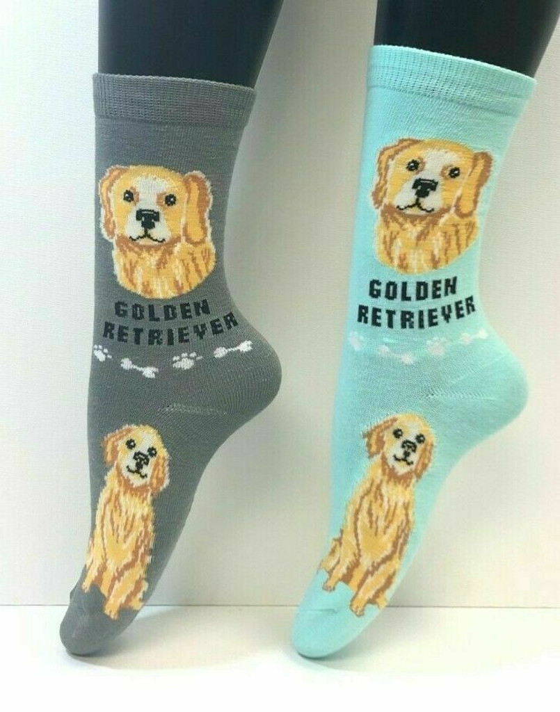 Golden Retriever Lover Socks - Two Pairs