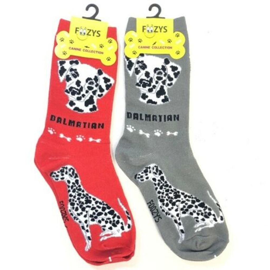 Dalmatian Dog Lovers Socks - Two Pairs