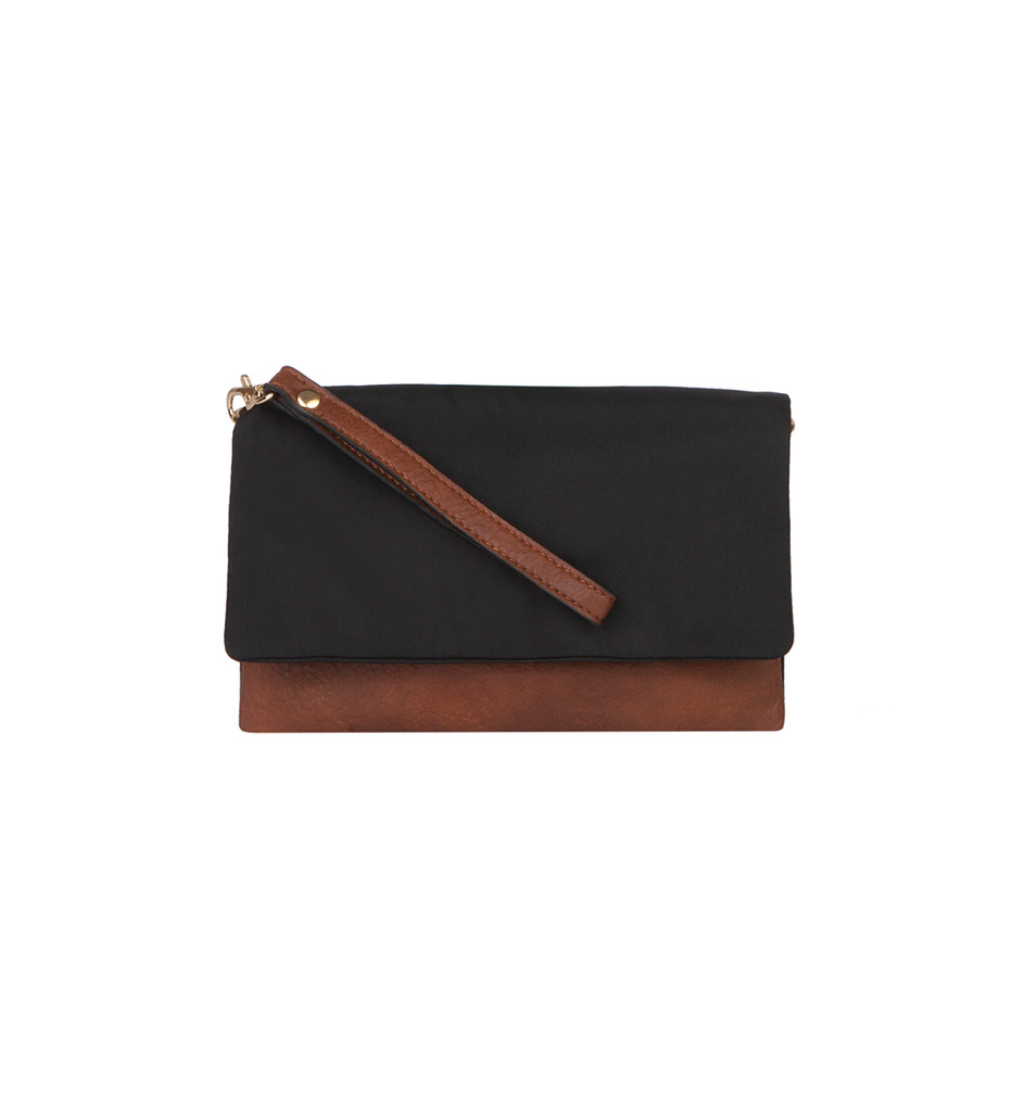 Molly Crossbody Convertible in Black