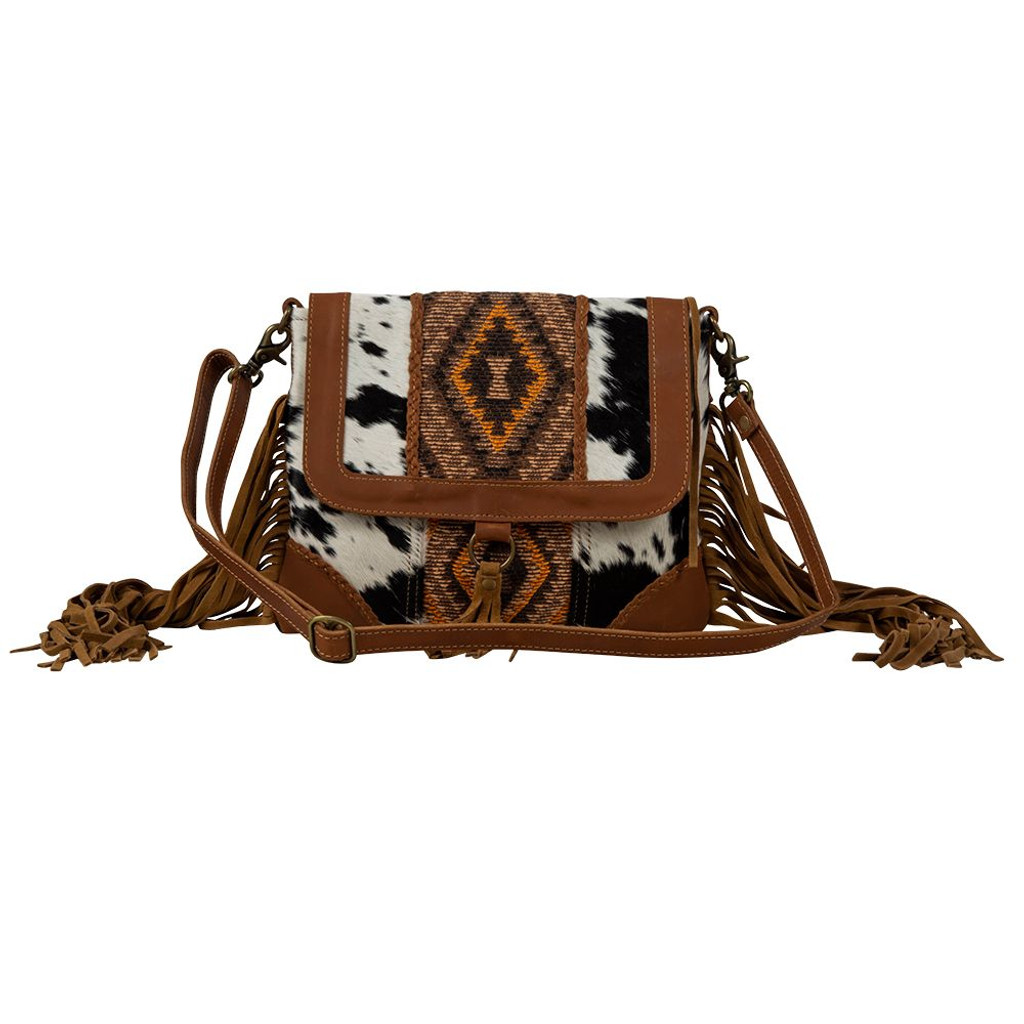 Stone Fringe Shoulder Bag