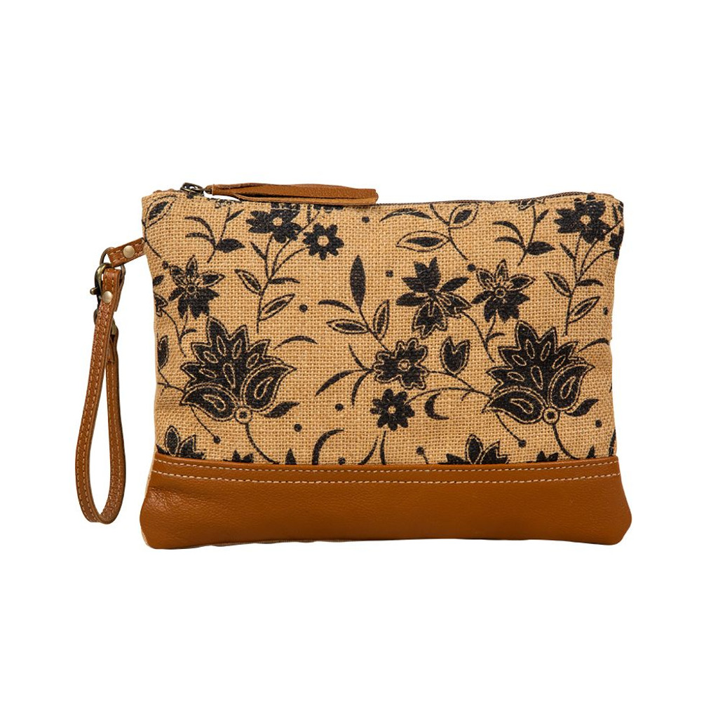 Tazzie Floral Wristlet