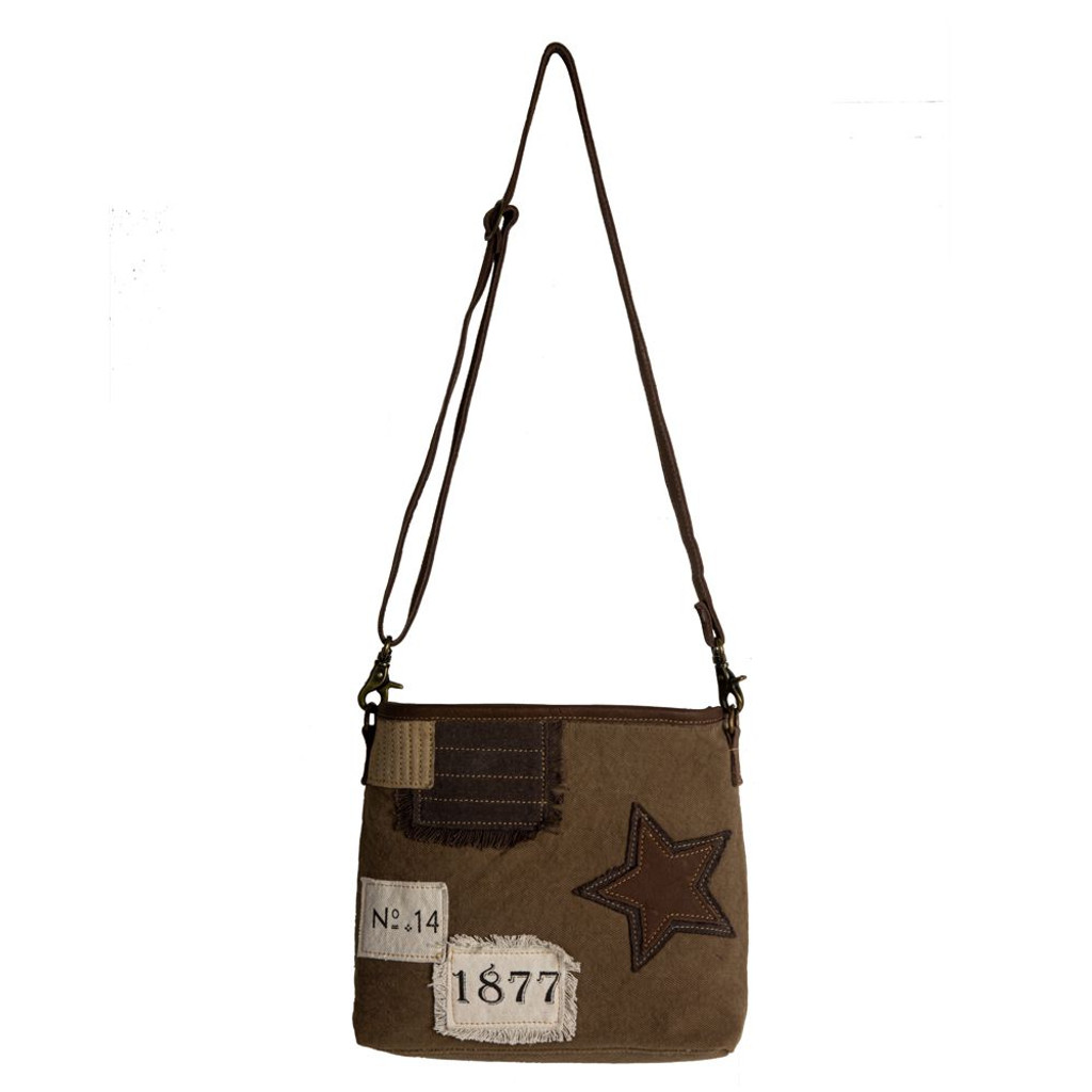 Vintage 1877 Canvas Shoulder Bag